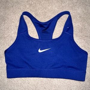 Women’s Nike Sports Bra Blue, Size M